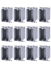 LEONLITE new work side-mounted outlet box for precise room planning and layout.