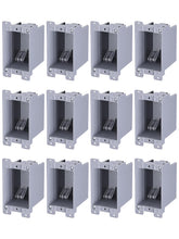 LEONLITE one-gang old-work box front view for retrofits and quick installs.