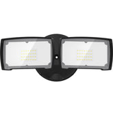 LEPOWER 28W LED security flood light illuminates exterior with bright 3000 lumens