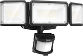 LEPOWER battery-powered LED flood light with 1500lm for bright outdoor illumination.