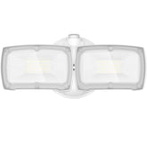 LEPOWER dusk to dawn light front view with broad entryway illumination