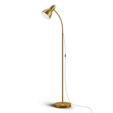 LEPOWER floor lamp with adjustable gooseneck for versatile lighting control.