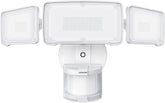 LEPOWER LED security light with three adjustable heads for wide porch illumination.