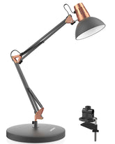 LEPOWER metal desk lamp base provides a sturdy foundation for stable reading