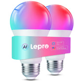 Lepro B2 AI smart light bulbs illuminate living spaces with 1100 lumens for bright ambience