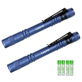 Lepro LED pen flashlight in pocket-size design for easy carry during inspections.