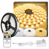 Lepro LED strip light provides tunable white ambience across a long length.
