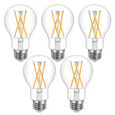 Lepro Vintage LED Bulbs with dimmable filament for cozy mood lighting.