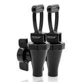 LERGNA tea faucet kit 03260-0002, 2-pack in black for quick replacement of broken spouts