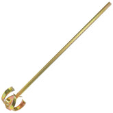 LEVEL5 13-inch mud mixer shaft for smooth, consistent bucket blending.