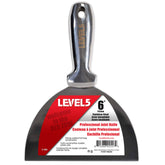 LEVEL5 6-Inch Joint Knife full profile shows a durable, precise application.
