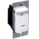 Leviton ODS10-IDE wall switch front view with hands-free lighting control