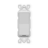 Levven wireless surface-switch on a decorator plate for quick, wire-free control.
