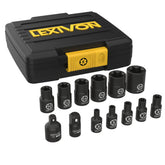 LEXIVON E-TORX socket set in case for organized projects