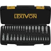 LEXIVON Master Torx Socket Set case shows organized storage for quick tool access