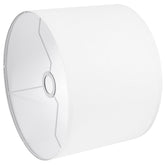 LEYINPEI white drum lampshade top view for compact table lamps