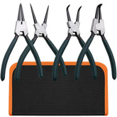 LFSEMINI 7-inch straight internal snap ring pliers for precise installation in confined areas.