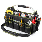 LIANGSHENGYUAN 16in tool bag with open-top view for quick tool access