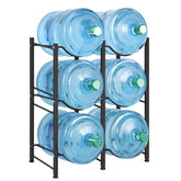 LIANTRAL 5 Gallon Bottle Holder front view keeps jugs organized and accessible