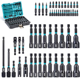 LIBRATON nut-driver set with 18 metric and SAE sizes for versatile fastener work.