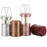 Lichamp LED camping lantern delivers 360-degree glow for wide outdoor illumination.