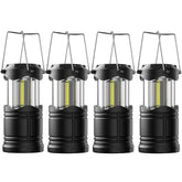 Lichamp LED camping lantern collapsible design for compact emergency lighting