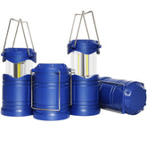 Lichamp LED camping lantern compact folded for easy storage and travel.