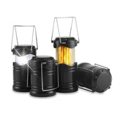 Lichamp LED camping lanterns 4-pack provide wide 360-degree illumination for outdoor camping.