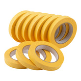Lichamp masking tape yellow 18mm roll for precise automotive masking.