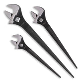 Lichamp 10in adjustable spud wrench for versatile bolt alignment during ironwork