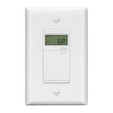 LIDER programmable timer switch front view showing 7-day scheduling for energy efficiency
