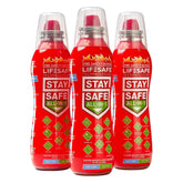 LifeSafe StaySafe All-in-1 bottle pour for rapid fire control.