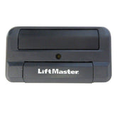 LiftMaster 811LM remote front view highlighting encrypted 12-switch security for commercial gates.