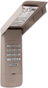 LiftMaster 877LM wireless keypad front view for quick garage access