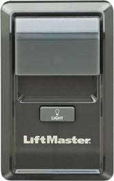 LiftMaster 885LM control panel front view highlighting wireless setup for clutter-free installation.