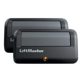 LiftMaster 891LM remote with visor clip for quick in-car access.