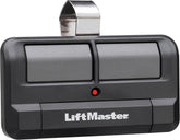 LiftMaster 892LT remote on keychain for easy access and dual control.