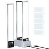 Lightbiz charging dock for under-cabinet lights keeps three devices charged.