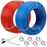Likeem PEX Pipe rolled tubing 300ft ideal for home water lines and radiant heat.
