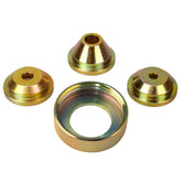 LikeLion solid brass orifice set, front view, durable texture sprayer components for reliability
