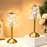 Liliful rose cordless table lamp showing portable design for versatile placement