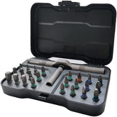 Limoruns 24-in-1 ratchet screwdriver full kit with case and bits for electronics