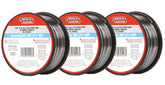 Lincoln Electric ED030584 MIG wire spool for clean, smooth beads.
