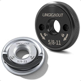 LINGIGAOUT flange nuts two-pack for quick-release grinding tasks