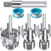 LINGIGAOUT threading tool set front view shows compact design for on-the-go plumbing tasks.