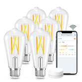 Linkind Smart Edison Bulbs with tunable 2700K–6500K white light for any mood