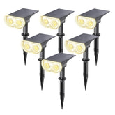 Linkind StarRay dusk-to-dawn outdoor light auto-illuminates pathways.