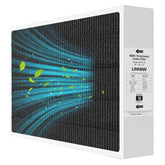 LINNIW X6672 filter compatibility chart for Lennox and Honeywell systems.