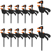 LISHINE 4-inch bar clamps for woodworking securely hold pieces during assembly