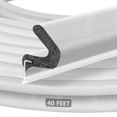 Litaibai 40ft kerf weather seal blocks drafts for large door gaps.